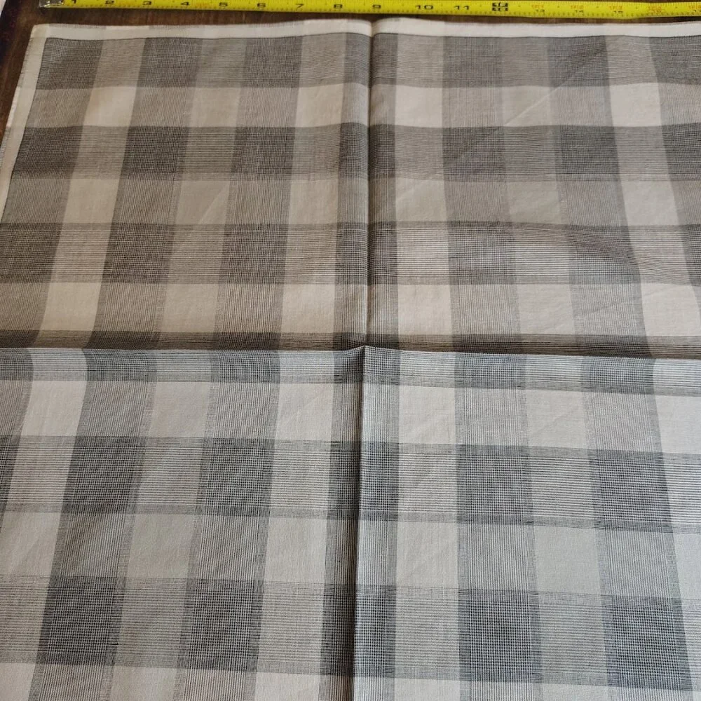 Vintage Dior Check scarf